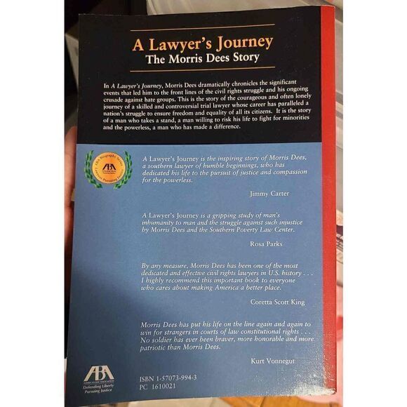 A Lawyer's Journey: The Morris Dees Story - Picture 2 of 2